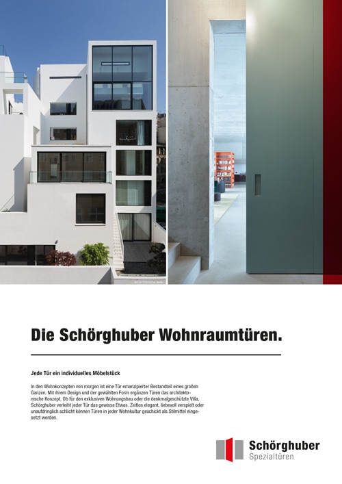 Schörghuber Beilage Portal 36
Schörghuber Wohnraumtüren